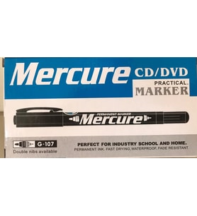 MERCURE CD KALEMİ SİYAH 12 ADET