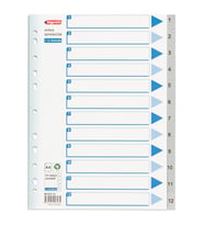 Bigpoint PP Seperatör 1-12 Rakamlı x 25 Adet
