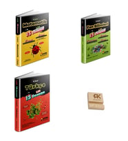 Aydın LGS 8. Sınıf Matematik (15li) Fen Bilimleri (15li) ve Türkçe (15li) Denemeleri 3lü Set