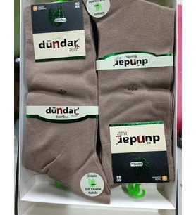 Dündar Erkek Bambu Yazlık Uzun İnce Çorap 5534 - 12 Adet