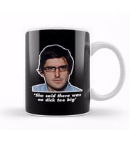 Louis Theroux Quote She Said There Was No Dick Too Big Kupa Bardak Porselen