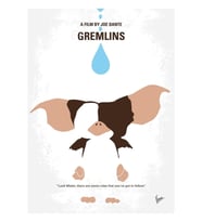 No451- Gremlins Tablo Ahşap Poster Dekoratif