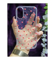 Iphone 17 Uyumlu Baskılı Şeffaf Telefon Kılıfı