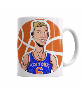 Kristaps Porzingis    Kupa Bardak Porselen