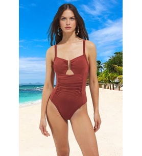 Modern Drape Mayo Hızlı Kuruyan Plaj Mayosu Yüzme Kıyafeti Swimsuit Banyo