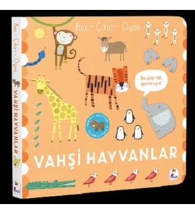 Bas – Çıkar – Oyna Vahşi Hayvanlar (Ciltli)