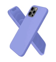 Pilelistore   iPhone 12 Pro Max Kılıf First Silikon - Mor