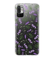 PrintiFy Xiaomi Redmi 10 5G ile Uyumlu 1mm Slim Fit Water Color 3 Baskılı Şeffaf  Kılıf