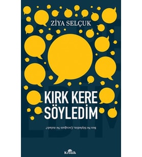 Kırk Kere Söyledim