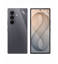 Samsung Galaxy Z Fold 8 Ultra Uyumlu 2 Ön 1 Arka Body Şeffaf Ultra koruyucu Nano Jelatin