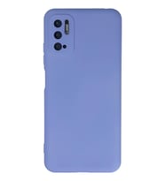 Redmi Note 10 5G Kılıf Nano içi Kadife Silikon - Lila