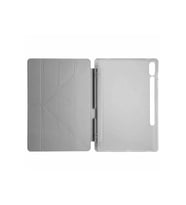 Pilelistore   Samsung Galaxy X510 Tab S9 FE 11 Kılıf Kalemlikli Mars Tablet Kılıfı - Koyu Gri