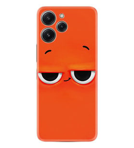 Xiaomi Redmi 12 128 GB 4 GB Ram Kılıf Desenli Silikon Platinium Orange 1830
