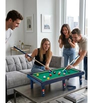 Masaüstü Bilardo Seti 5 Yaş Üzeri Çocuklar İçin Eğitici Oyuncak
