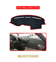 FIAT Albea 2005-2012 Modellerine UygunTORPİDO KORUMA HALISI KIRMIZI KENAR