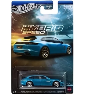 Hot Wheels Porsche Panamera Turbo S E-Hybrid Sport Turismo (1/64) Hybrid Speed 4/5 (Çok Renkli)