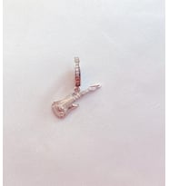 Kadın Gümüş Bileklik Uyumlu Gitar Model Charm