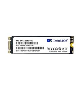 TwinMOS NGFFEGBM2280 256GB (580/550MB/s) M.2 2280 SATA3 SSD (Siyah)