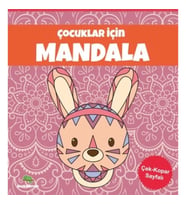 Çocuklar İçin Mandala - Pembe