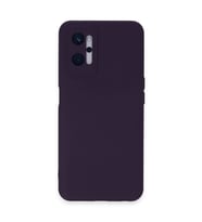 Realme 9i 4g Kılıf Nano İçi Kadife Silikon - Mor