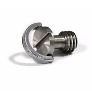 Tripod Quick Release Plate için 3/8" D-Ring Vida (Gümüş)