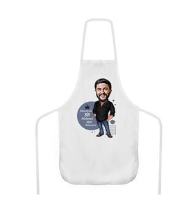 Kişiye Özel Cool Erkek Karikatürlü Mutfak Önlüğü