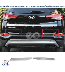 Hyundai Tucson Bagaj Alt Çıtası 2 Parça 2015 Üzeri P.Çelik