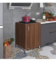 Kenzlife ocak dolabı kamuran cvz 85*60*56 hazır mutfak ankastre gömme ocak için arkalıksız (Karışık)