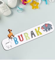 BK Toys Çocuklara Özel İsimli Ahşap Eğitici Yapboz Puzzle-3