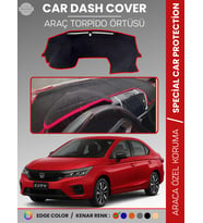 HONDA CITY (2020+) Torpido Örtüsü Ön Panel Göğüs Koruma Tam Uyum UV Koruma Kaymaz