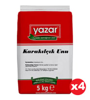 Yazar Taş Değirmende Öğütülmüş Karakılçık Unu 5 Kg X 4 Paket