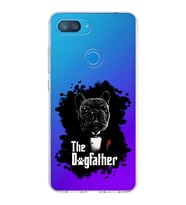 Xiaomi Mi 8 Lite Uyumlu Kapak Dog Father Tasarımlı Şeffaf Silikon Kılıf