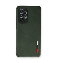 Galaxy A73 5G Kılıf Loop Deri Silikon - Yeşil