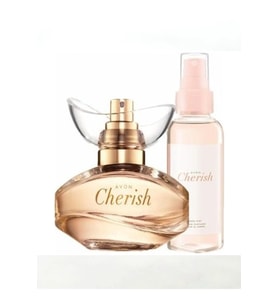 AVON Cherish EDP 50 Ml + Vücut Spreyi 100 ml Kadın parfüm seti