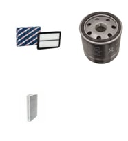 Bosch Filtre Bakım Seti Nissan Qashqai 1.5 DCI Dizel 2014+ 110 Beygir Hava + Yağ f. + Polen Filtre Sardes
