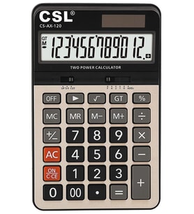 CSL CS-AX-120 12 Hane Masa Tipi Hesap Makinesi