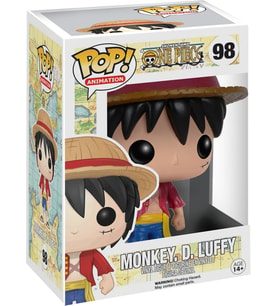 Funko 5305 Pop Figür - One Piece: Monkey D. Luffy, Standart (Krem)