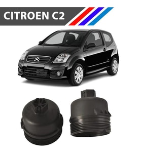 OTOZET Citroen C2 Benzinli Yağ Filtre Kabı Yan Sanayi 1103.L7