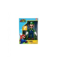 Jakks Pacific Nintendo Super Mario Figürü Luigi Koleksiyoncu Kutusunda , 10 Cm