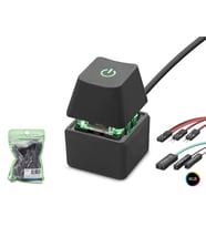 Masaüstü Bilgisayar Rgb Power Tuşu On/Off Switch Siyah ND2811