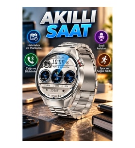 SW55 Akıllı Saat – Hatırlatıcı, Sesli Asistan ve Günlük Planlama Özellikli