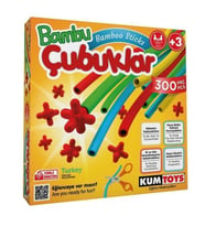 BAMBU ÇUBUKLAR KUMTOYS 300 PARÇA - KUMTOYS