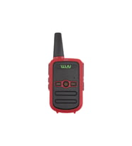 WLN Kd-c51 3-5 Km 16 Kanal Tekli Telsiz Kırmızı Kasa Şarj Aleti Dahil