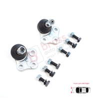 Renault Megane MK3 CC Scenic Grand MK3 Fluence 401609060R İçin 2 Adet Ön Aks Salıncak Rotili