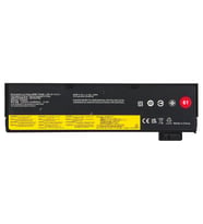 Lenovo ThinkPad P51S P52S TP25 ile Uyumlu Notebook Dış Bataryası - 3 Cell (Siyah)