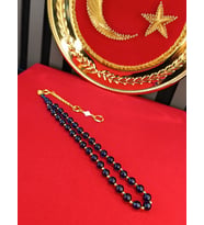 ATEŞ KEHRİBAR TESBİH VİP SERİSİ LACİVERT RENK