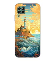 Huawei P40 Lite Uyumlu Baskılı Yumuşak Silikon Şeffaf Telefon Kılıfı