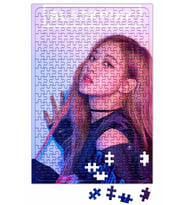 Blackpink Rose Puzzle 240 Parça Yapboz