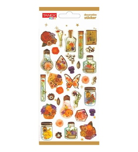 Tanex Decorative Sticker-24 Puffy Etiketi TNX-5023