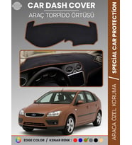 FORD FOCUS 2 (2005-2008) Torpido Örtüsü Panel Torpido Koruma Tam Uyum Çatlamayı Önler Kolay Montaj